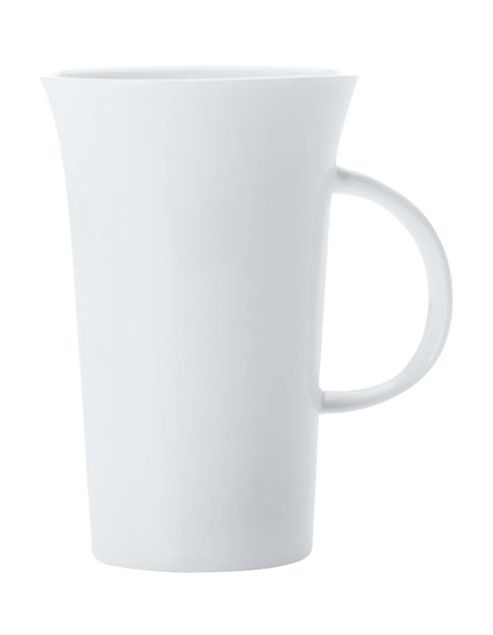 Large Flared Mug in White image 1