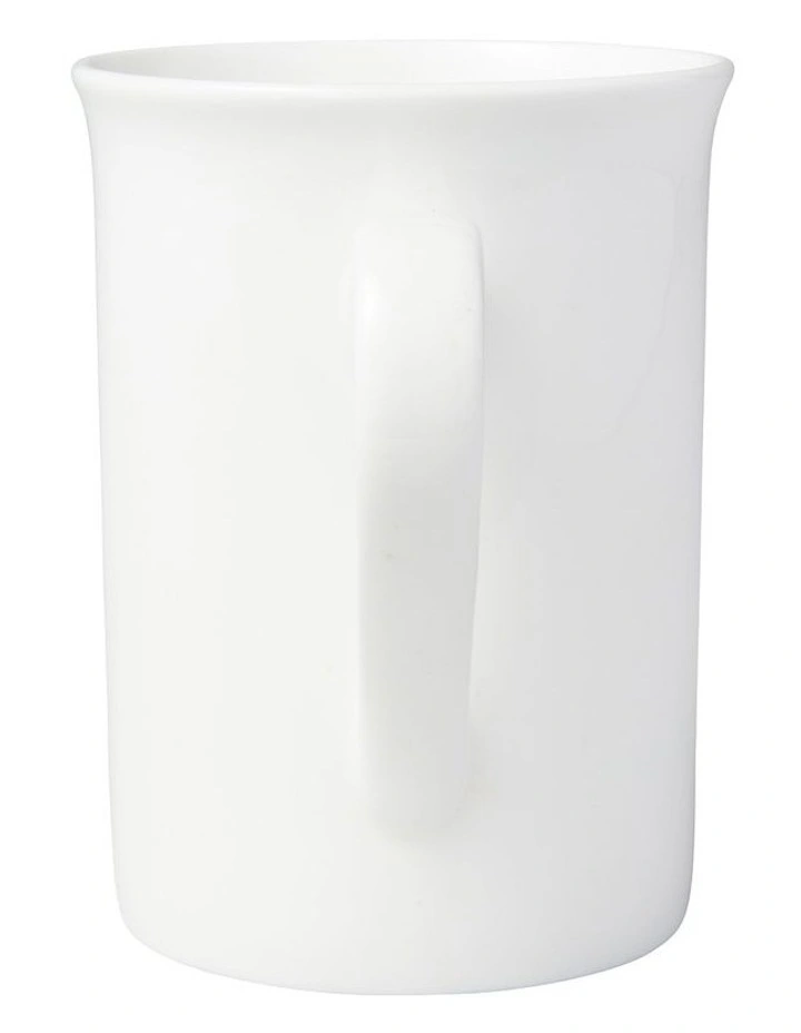 Cashmere Cylindrical Mug 340ml in White image 3