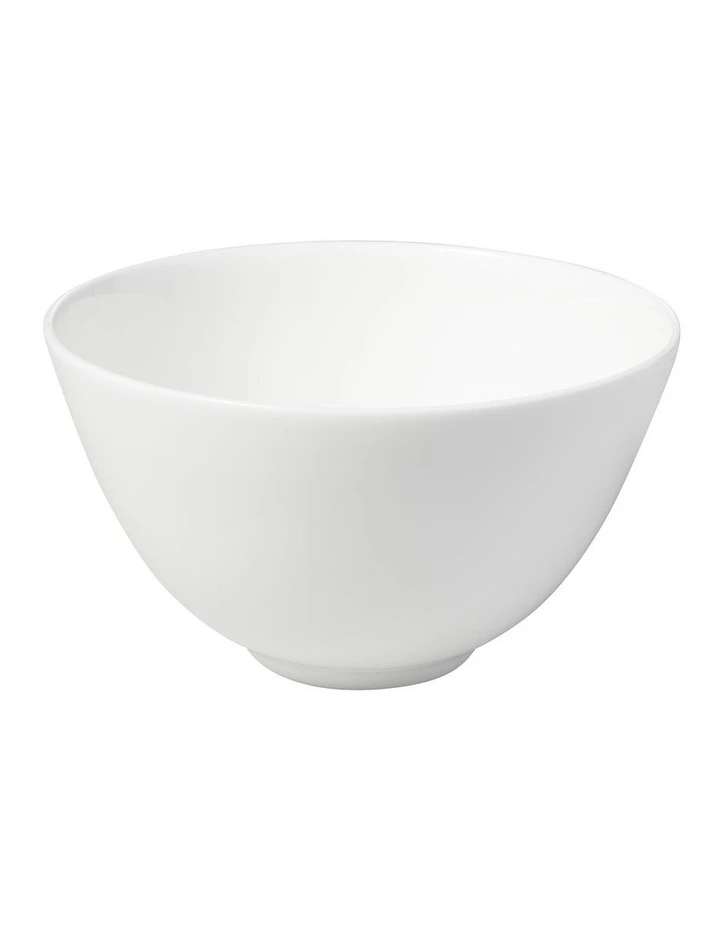 Cashmere Rice Bowl 12.5cm in White image 1