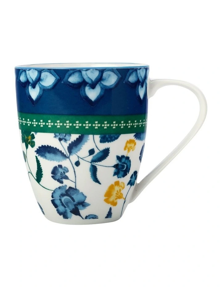 Rhapsody Coupe Mug 350ml in Blue image 1