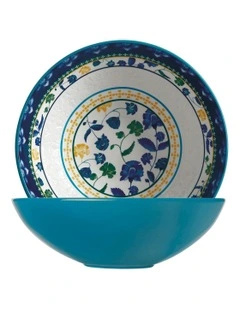 Rhapsody Round Bowl 30cm Gift Boxed in Blue