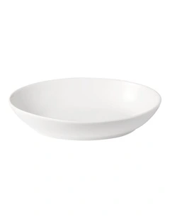 White Basics Oval Bowl 20x14cm in White
