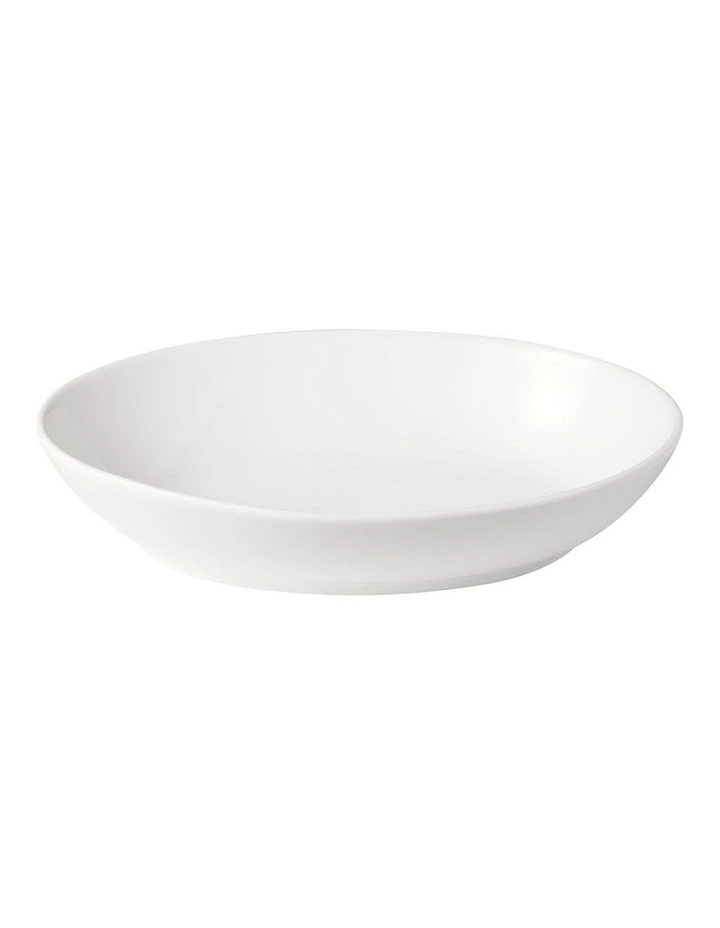 White Basics Oval Bowl 20x14cm in White image 1