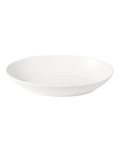 White Basics Oval Bowl 25x17cm in White