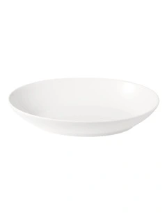 White Basics Oval Bowl 25x17cm in White