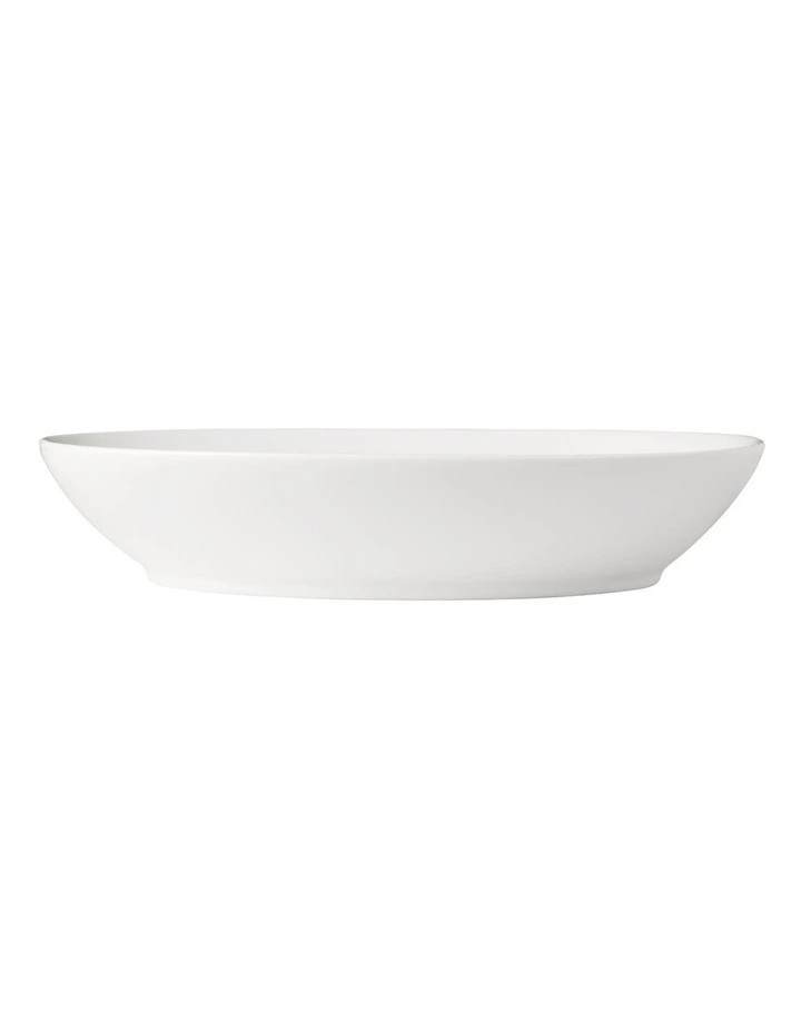 White Basics Oval Bowl 25x17cm in White image 2