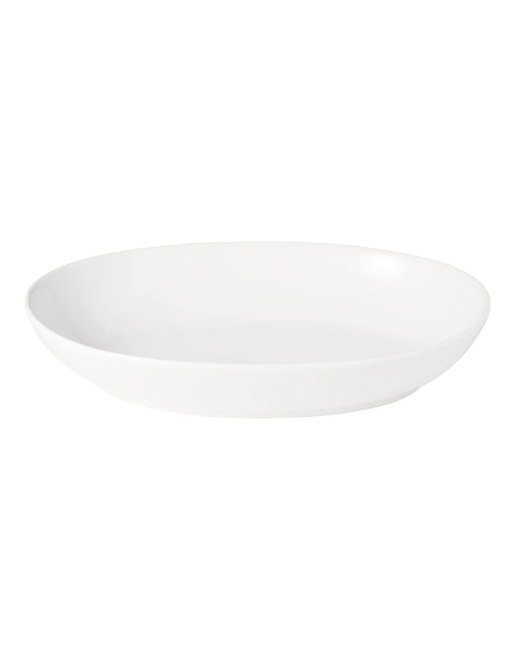 White Basics Oval Bowl 30x20cm in White image 1