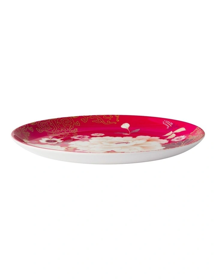 Kimono Cake Plate 20cm in Red image 2