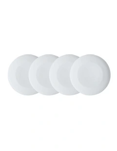 Cashmere Coupe Dinner Plate 27cm Set of 4 in White