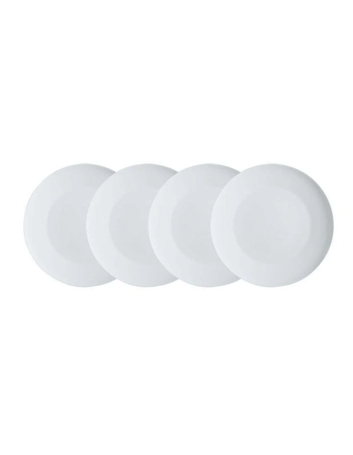 Cashmere Coupe Dinner Plate 27cm Set of 4 in White image 1