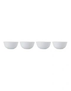 Cashmere Noodle Bowl 20cm Set of 4 in White