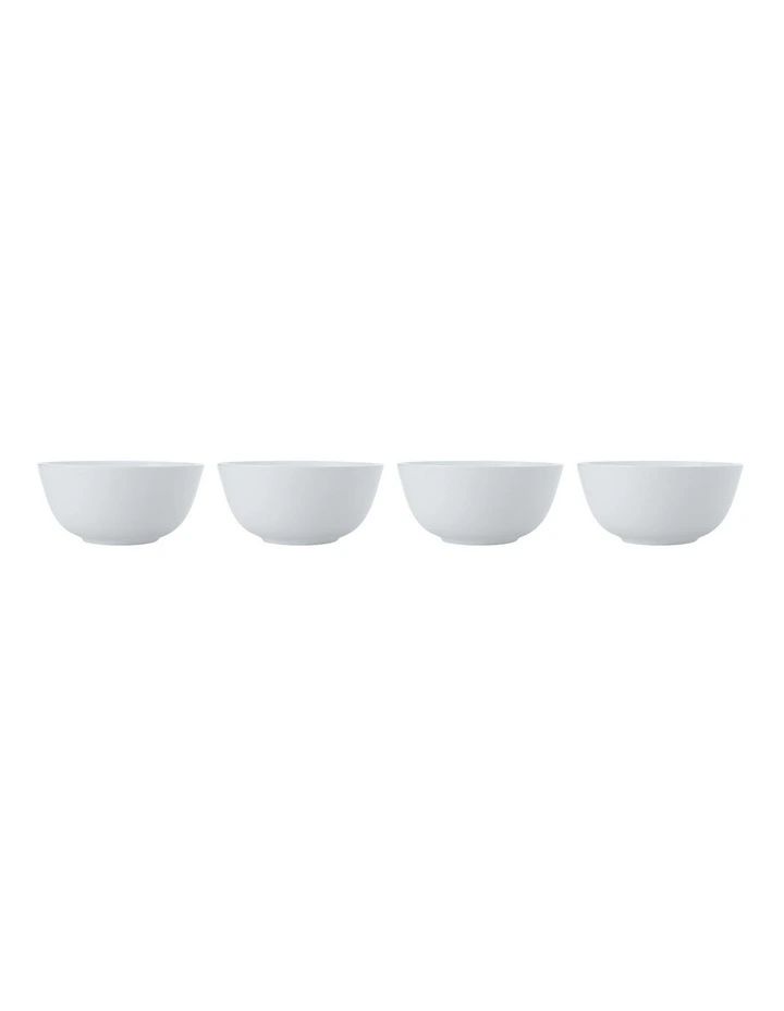 Cashmere Noodle Bowl 20cm Set of 4 in White image 1