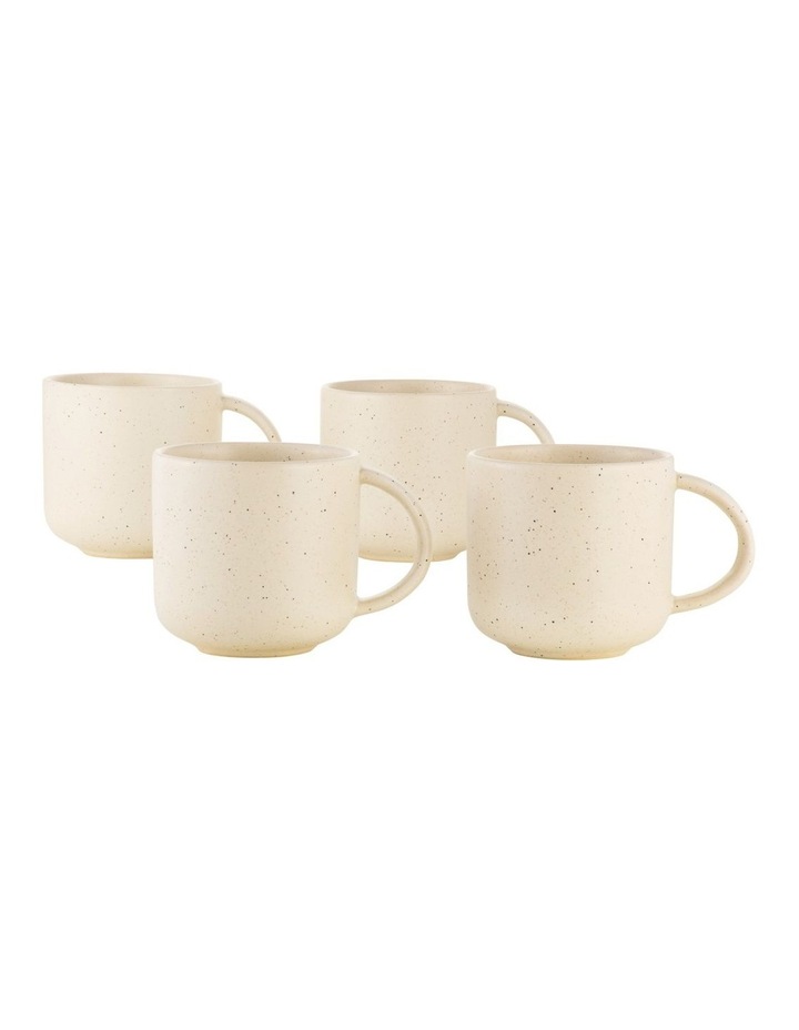 Palette Mug Speckle Gift Box Set of 4 360ml in Cream