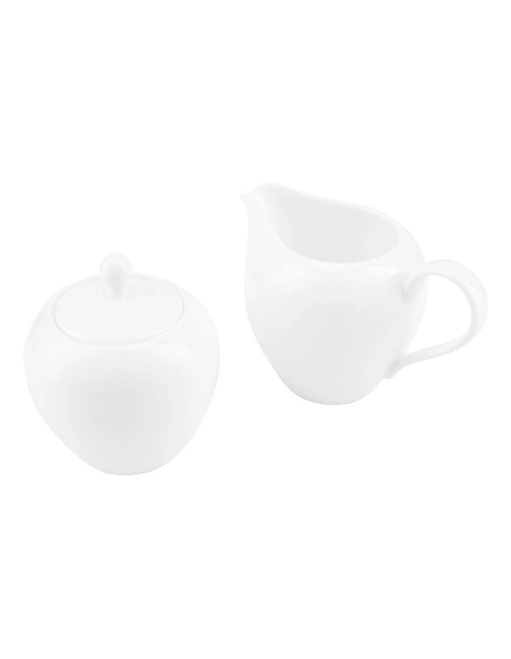Cashmere Classic Sugar & Creamer Set in White image 2