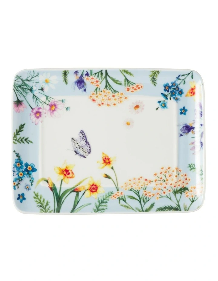 Fluttering Meadow Butter Dish 15.5x10x9.5cm Gift Boxed image 5
