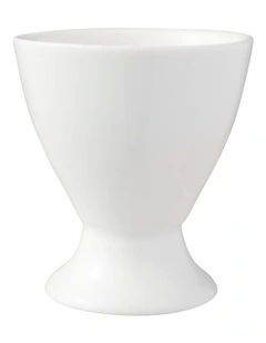 White Basics Egg Cup in White
