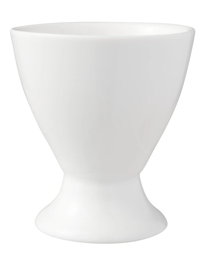 White Basics Egg Cup in White image 1