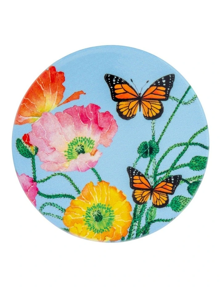 Gabby Malpas Posey Mug & Coaster Set Field of Poppies Gift Boxed image 6