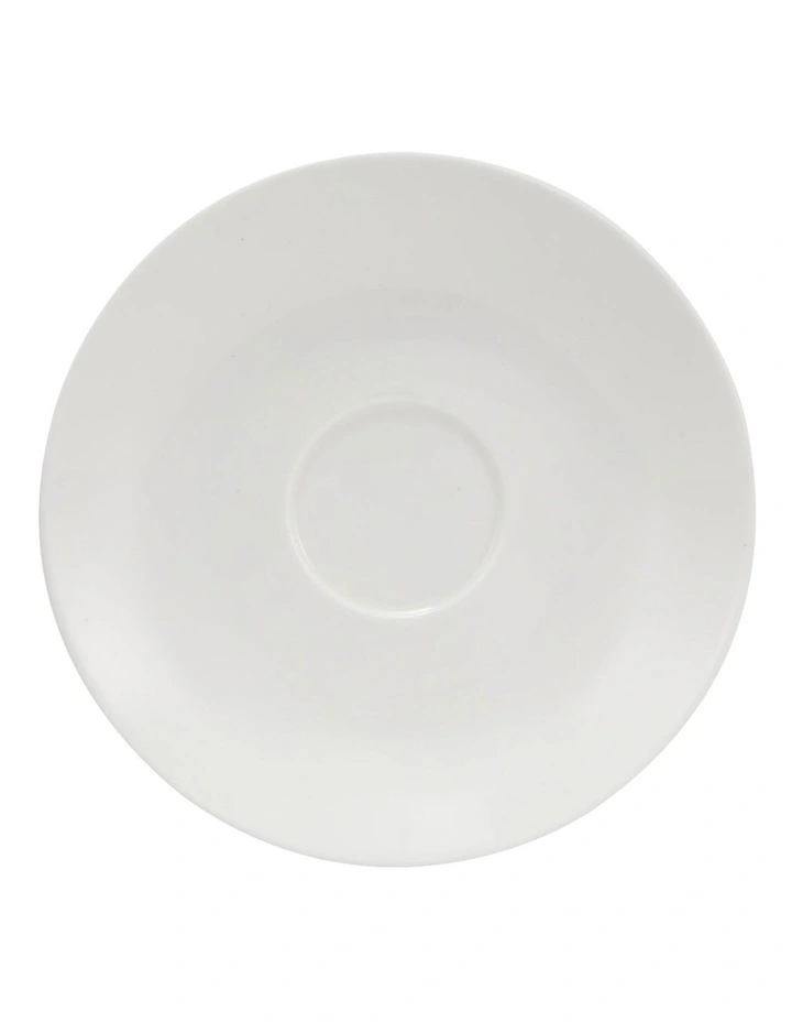 White Basics Coupe Cup & Saucer 200ml image 3