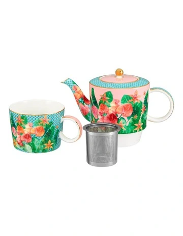 Teas & C's Tropicana Tea for One With Infuser 450ml Gift Boxed