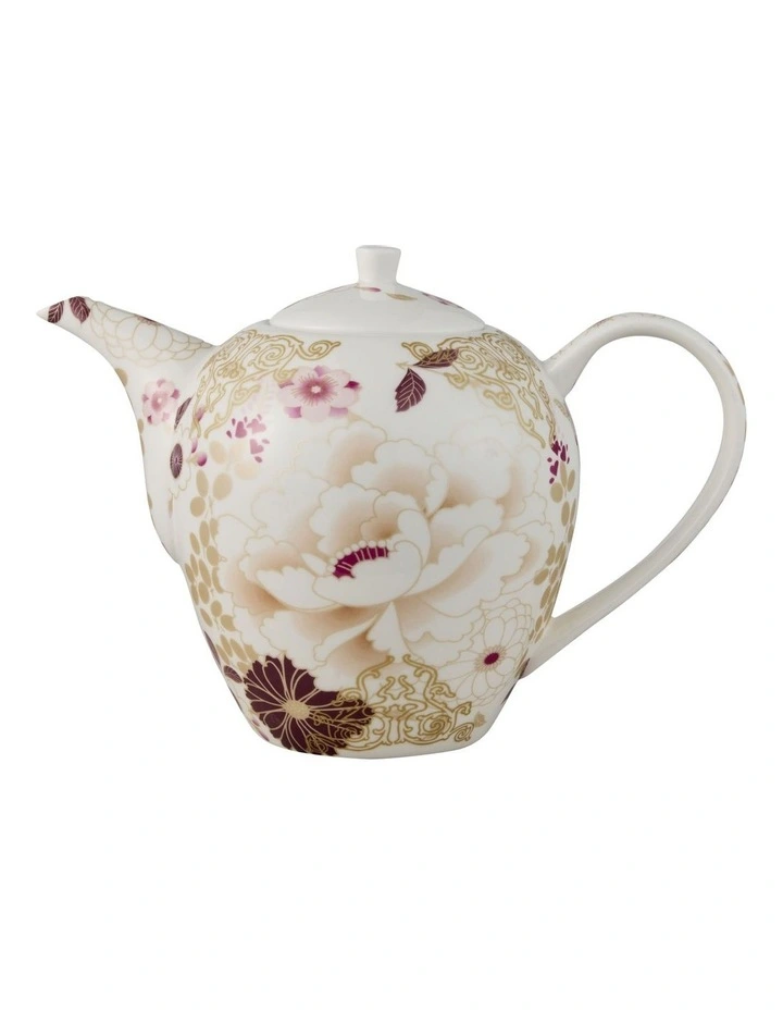 Kimono Teapot 1.25L in White image 1