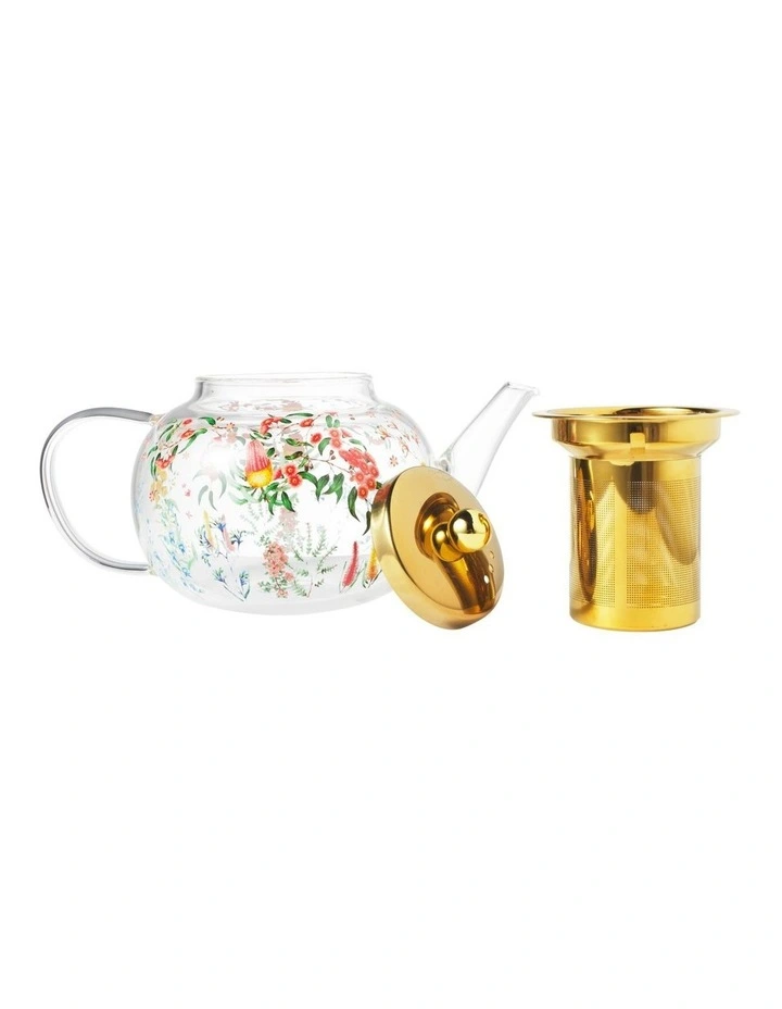Blend Honey Wattle Teapot With Stainless Steel Infuser 800ML Gift Boxed image 2