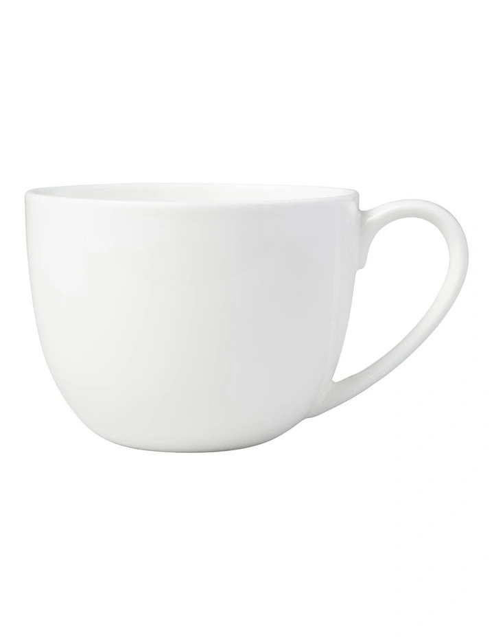 Cashmere Tea Cup & Saucer 230ml in White image 2