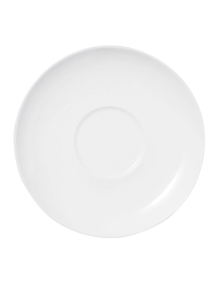 Cashmere Tea Cup & Saucer 230ml in White image 3