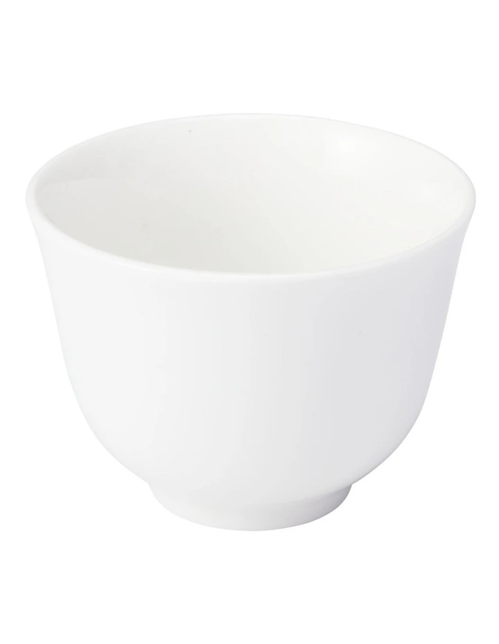White Basics Chinese Tea Cup 100ml in White image 1