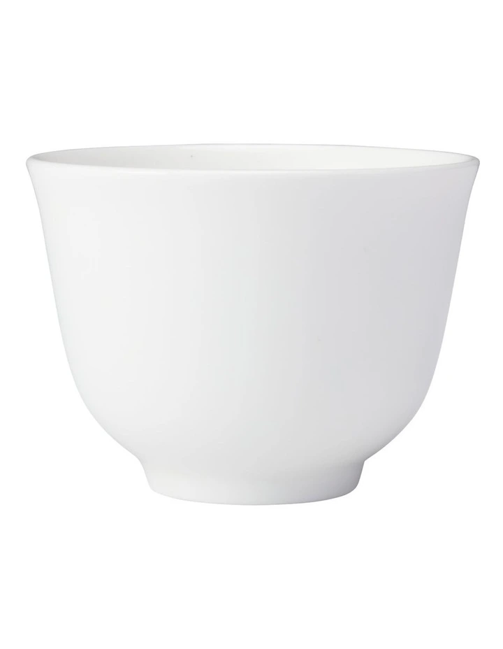 White Basics Chinese Tea Cup 100ml in White image 2
