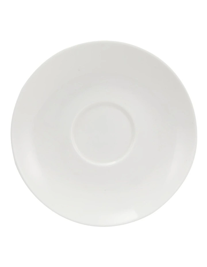 White Basics Cup & Saucer 280ml Set of 4 image 3