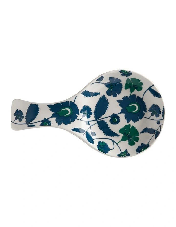 Rhapsody Spoon Rest in Blue image 1