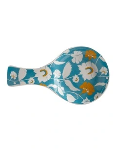Rhapsody Spoon Rest in Teal