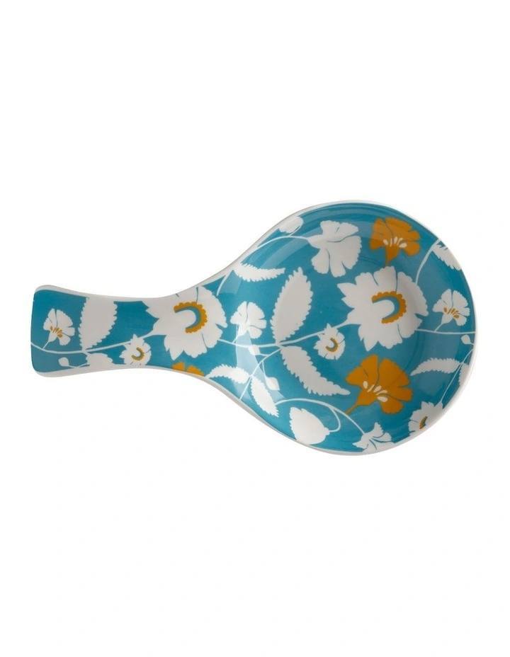 Rhapsody Spoon Rest in Teal image 1