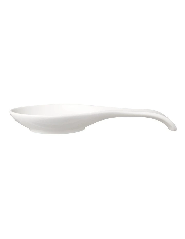 White Basics Round Spoon Rest 23cm image 1
