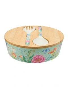 Botanica Melamine Bowl With Lid 25cm in Multi