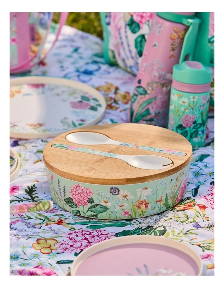 Botanica Melamine Bowl With Lid 25cm in Multi image 3