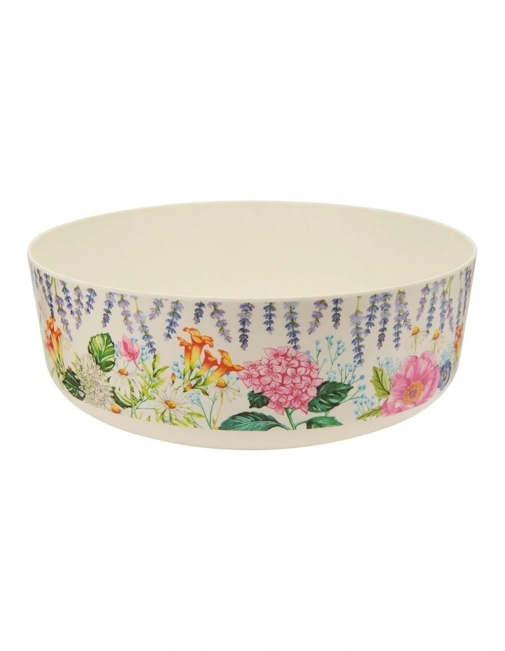 Botanica Melamine Large Serving Bowl 28x10cm in Multi image 2