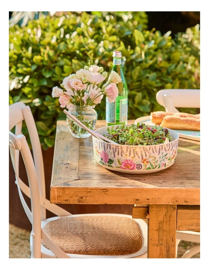 Botanica Melamine Large Serving Bowl 28x10cm in Multi image 4