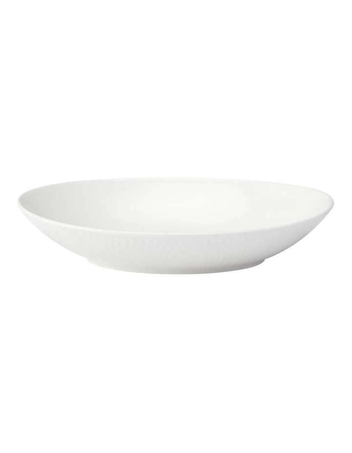 Oval Bowl 25x17cm in White image 1