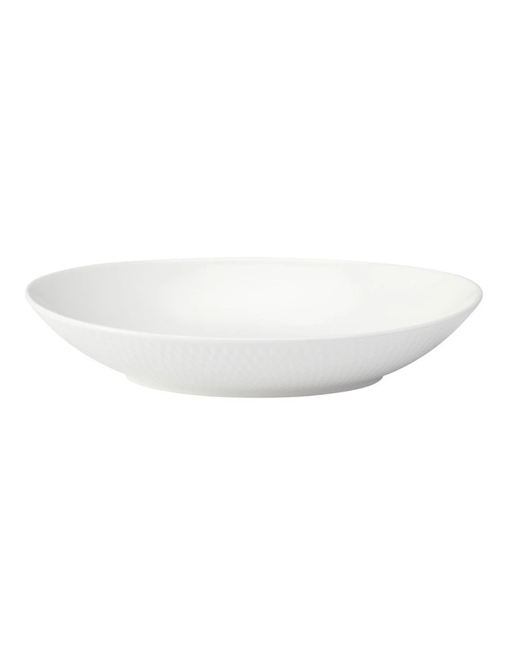 Oval Bowl 25x17cm in White image 1