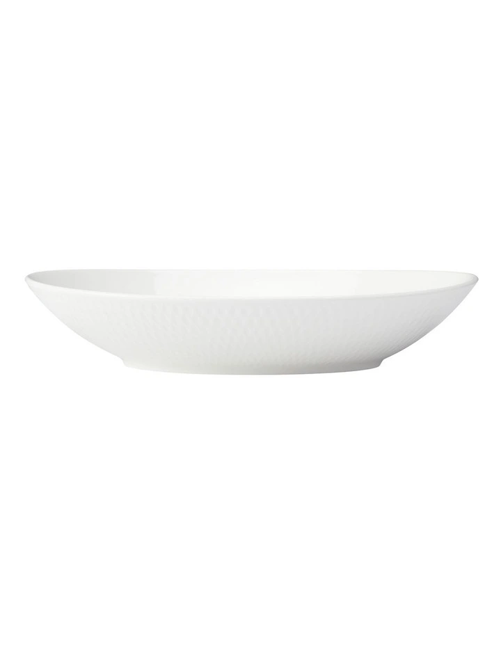 Oval Bowl 25x17cm in White image 2