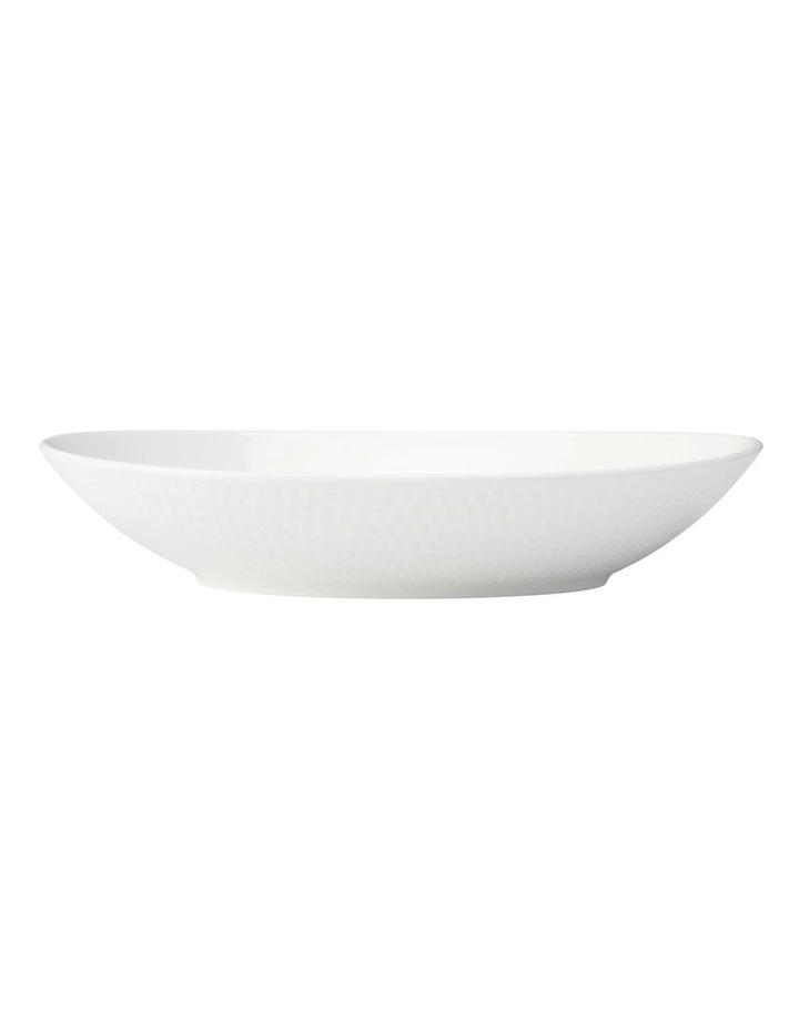 Oval Bowl 25x17cm in White image 2