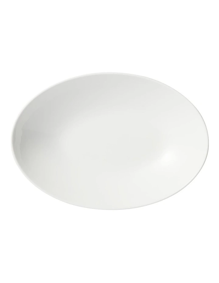 Oval Bowl 25x17cm in White image 4