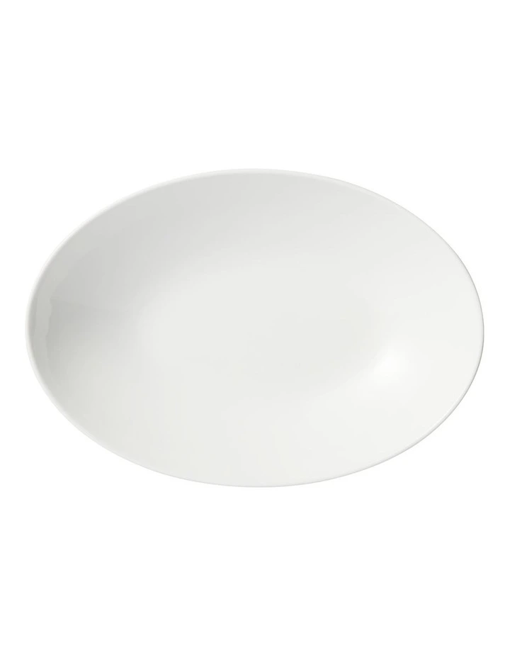Oval Bowl 25x17cm in White image 4