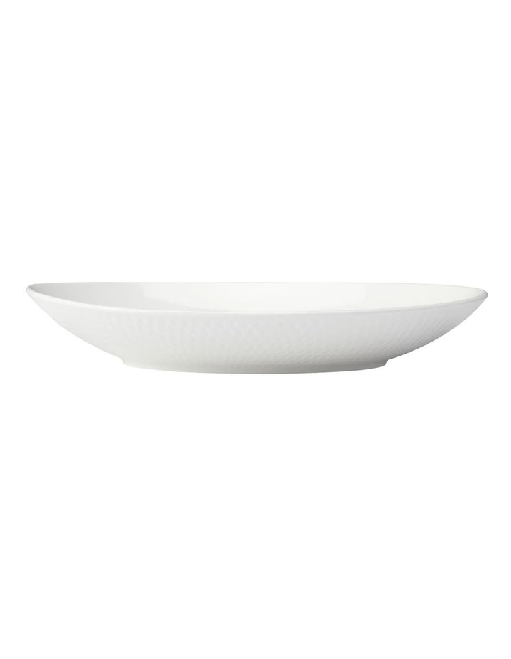 Oval Bowl 30x21cm in White image 2