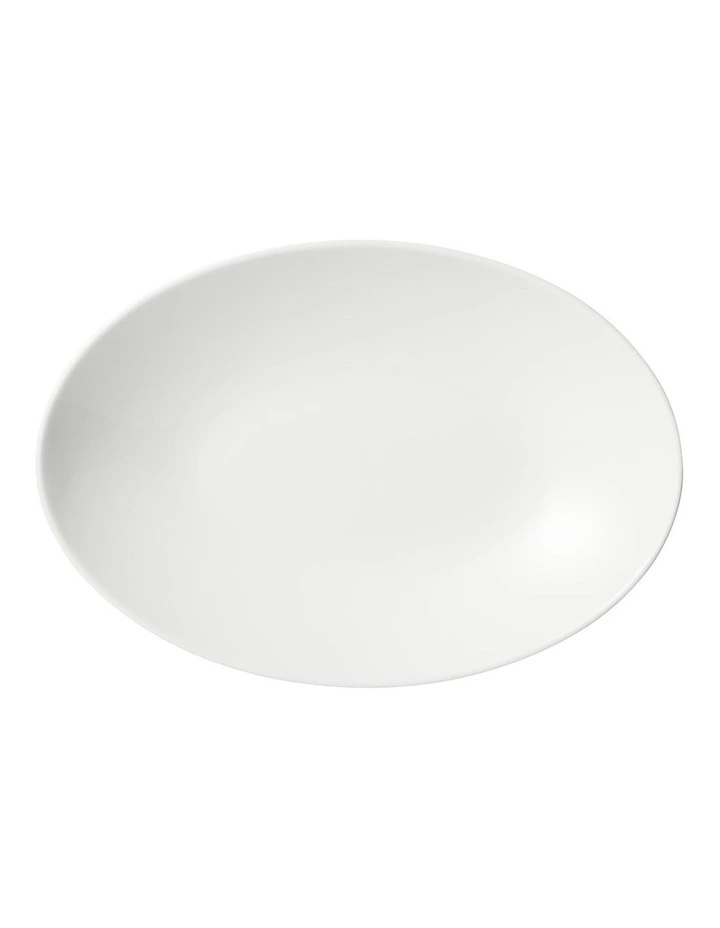 Oval Bowl 30x21cm in White image 4