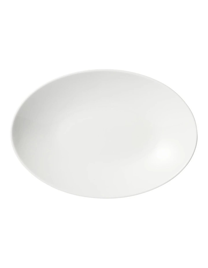 Oval Bowl 30x21cm in White image 4