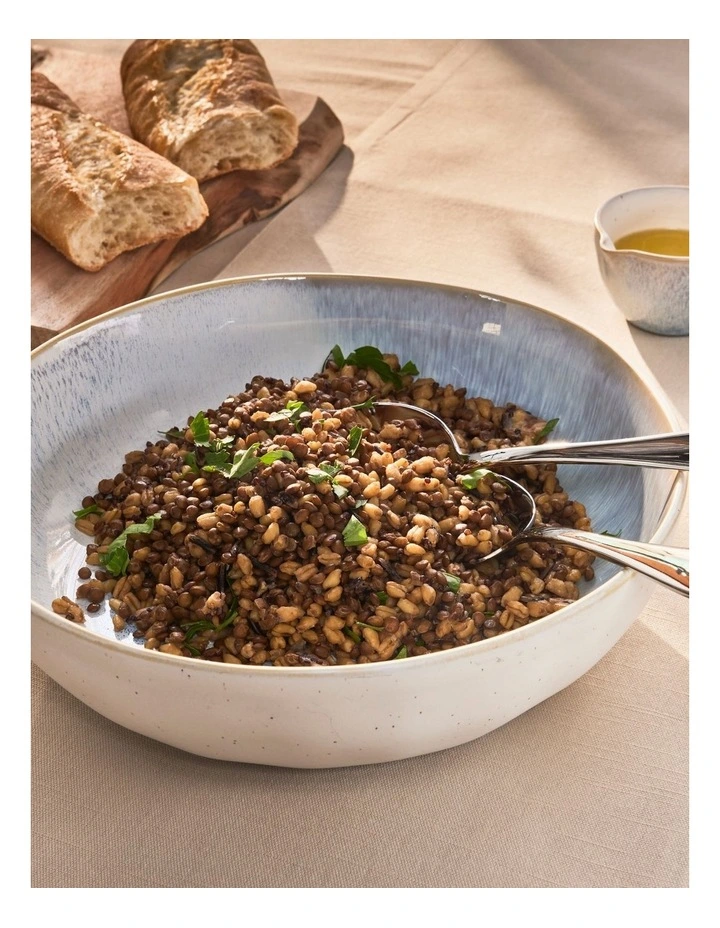 Lunara Serving Bowl 27x8cm in Blue image 3