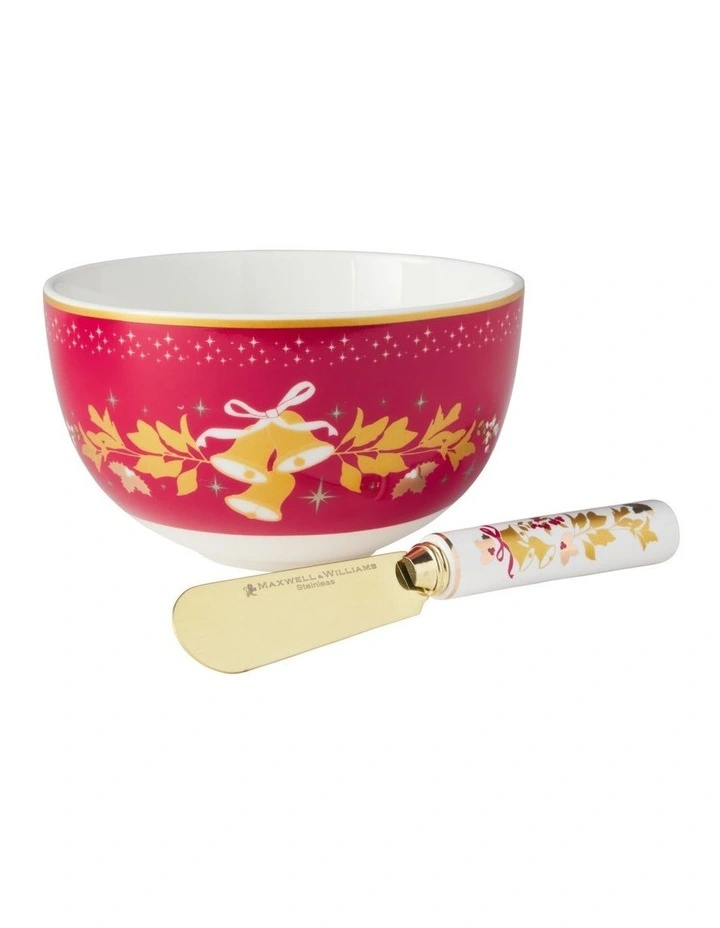 White Christmas 2026 Dip & Spreader Set Gift Boxed image 1